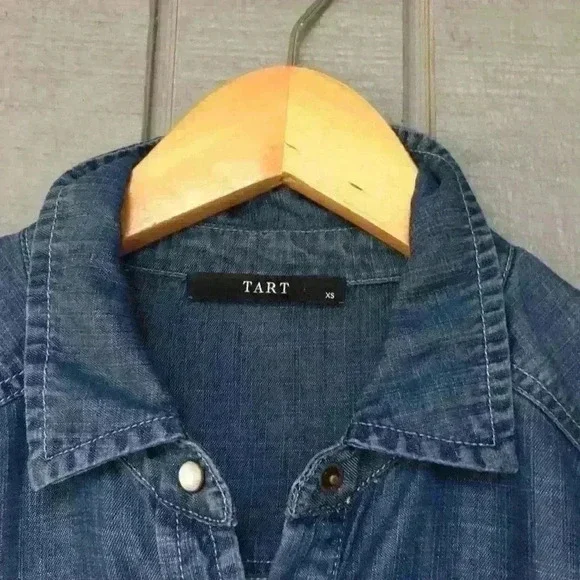 Tart  Dark Chambray Dress - Picture 2 of 7